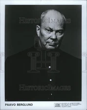 1995 Press Photo Paavo Berglund Finnish conductor - DFPC14905