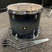 Tama Used Dark Indigo Burst Superstar Classic Maple 14in. Floor Tom