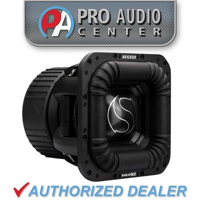 52L7XS122 KICKER SoloXS 12'' L7XS Competition Subwoofer 3000W RMS Dual 2 Ohm