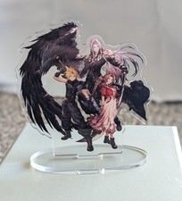 Soporte acrílico Final Fantasy VII FF7 Cloud Aerith Sephiroth Remake Rebirth Sqex
