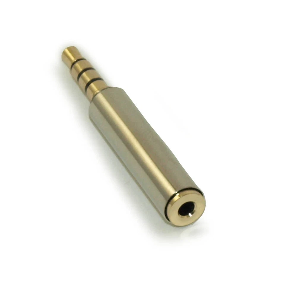 2.5mm 4 Conductor (TRRS) Female to 3.5mm Male 4 Conductor Adapter - Image 2 of 2