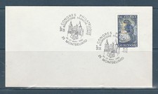 FRe enveloppe congrès philatélique Bourgogne Franche-Comté  25 Montbéliard  1980