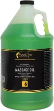Foot SPA - Massage Oil, Eucalyptus Extract, 128 Oz - Professional Full Body... 
