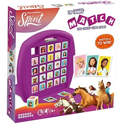 Top Trumps Match - The Crazy Cube Game - Spirit 