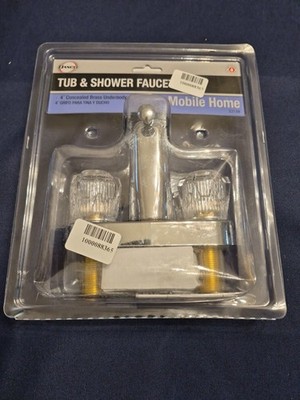 Danco 2-Handle Home Faucet Plastic Chrome 33158