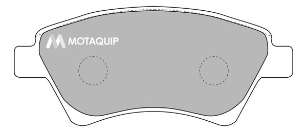 Motaquip Bremsbelagsatz Scheibenbremse LVXL1096 FüR Renault Megane 2 BM0 KM0 JM0-image