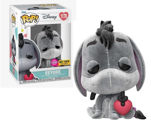 Funko Pop! Disney Winnie The Pooh Eeyore Flocked Vinyl Figure - Hot Topic Excl.
