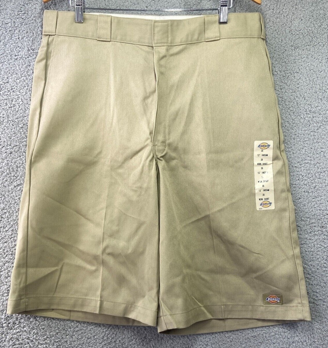 NWT Dickies Mens Work Short Khaki Shorts 13 Inseam | eBay