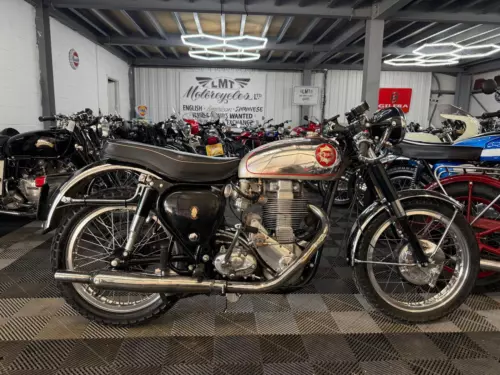 1961 BSA Gold Star DBD34  Fitted with a Pearson electric starter. stunning 