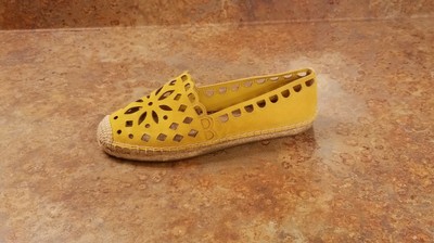tory burch may perforated espadrille flat