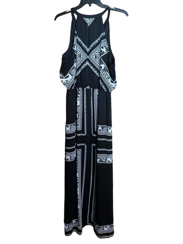 Old Navy Maxikleid Damen groß bunt Boho Print ärmellos gefüttert - Bild 4 von 7