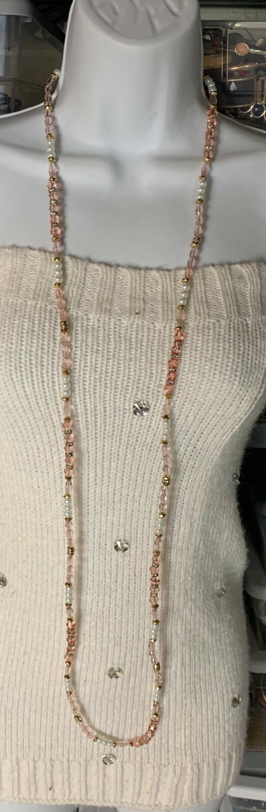 Black House White Market Beautiful Possibilities Necklace 58 inch glass bead 
