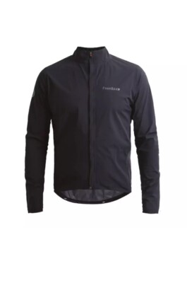Hebo Trials Jacke wasserdicht schwarz MEDIUM