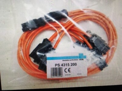 5 x Rittal PS 4315 200 PS4315200 Anschlussleitung 1000mm -Neu /OVP PS 4315 200