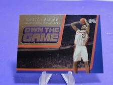 2006-07 Topps Lebron James Eigenen Die Spiel #OTC3 Cleveland Kavaliere