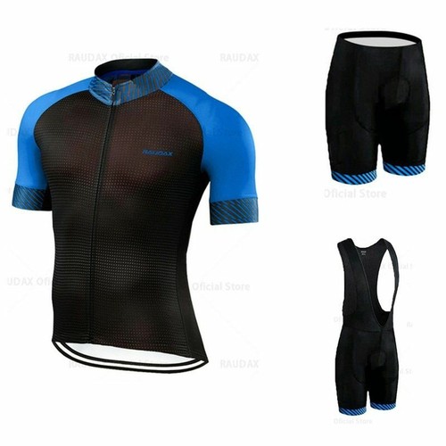 Set in jersey traspirante Ropa Ciclismo KIT Bib Pantaloni corti bici  ciclismo ABBIGLIAMENTO ESTATE | eBay