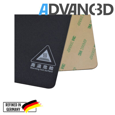 Advanc3D Druckbettbeschichtung 220x220mm selbstklebende Folie schwarz