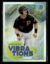 Henry Davis 2022 Bowman #VV-8 Virtuosic Vibrations Pittsburgh Pirates
