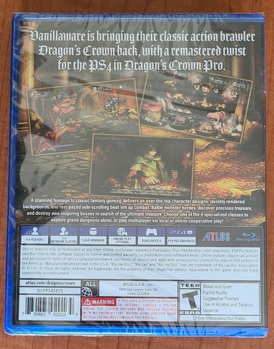 Dragon's Crown Pro - PlayStation 4 (PS4 - NEW) - Picture 2 of 6