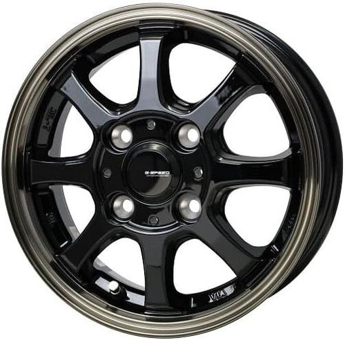 Kei Truck Wheel only 4-piece set G.Speed P-08 Acty Carry Hijet Sambar