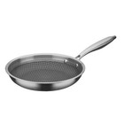 GSW Bratpfanne INOXXA BLACK Antihaft-Versiegelung PFAS-frei Wabenstruktur 24 cm