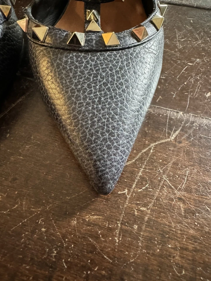 Zapatos de salón Rockstud VALENTINO GARAVANI azul puro talla 41 Foto 3 de 4