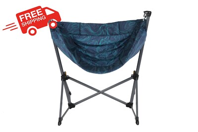 Ozark Trail Portable Hammock Camping Chair, Nylon, Blue