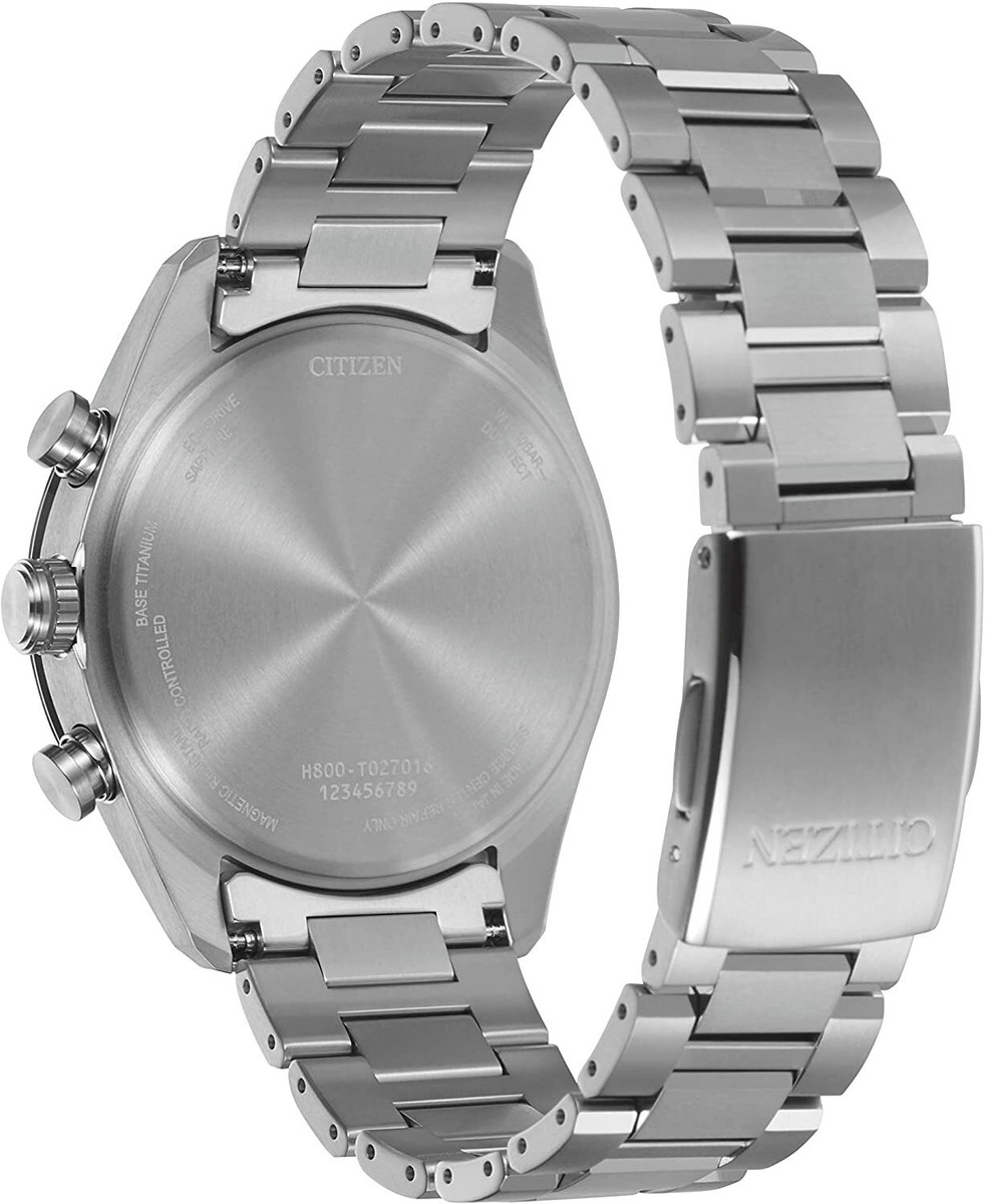 Citizen Attesa AT8186-51L Eco-Drive Radio Titanium Men`s
