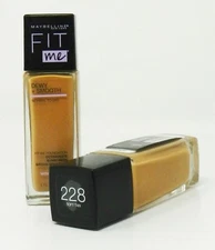Maybelline Fit Me! Dewy + Smooth Normal to Dry Foundation w/ Vitamin E 2pk