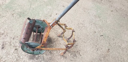 Antik ROHO Stil Garten Hand Push Grower Tiller Unkraut Pflug Gemüsekralle - Bild 5 von 8