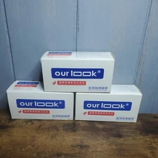 Lot of 3 XIFU Ourlook Safety Protective Goggles Crystal Clear & Anti-Fog 