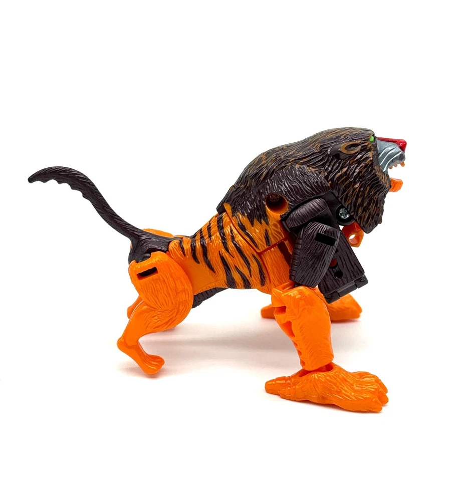 VTG Transformers Beast Wars Fuzors Bantor Action Figure Kenner Baboon Tiger 1998 - Image 3 of 4