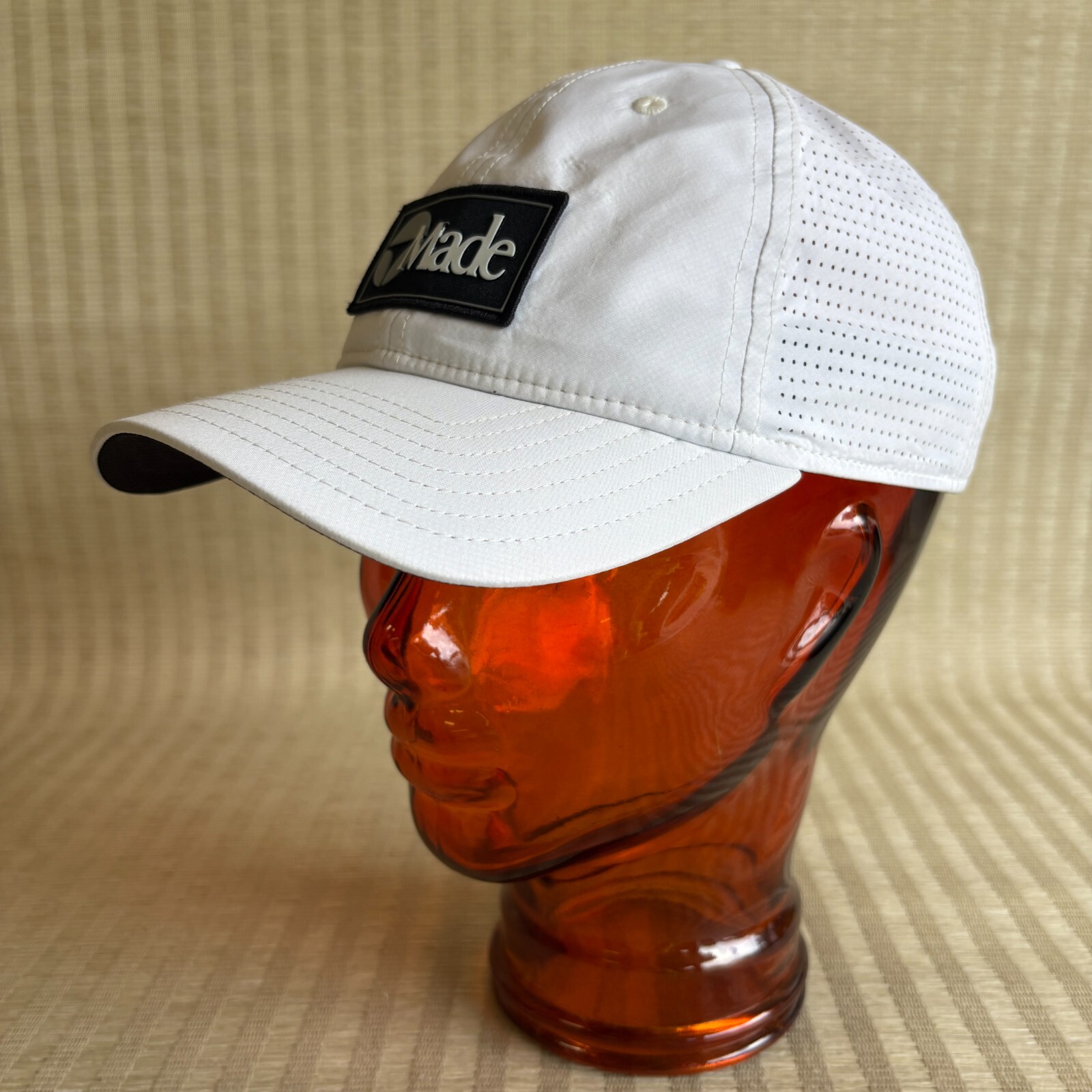 Taylor Made Strapback Cap Patch Rubber Logo White… - image 8