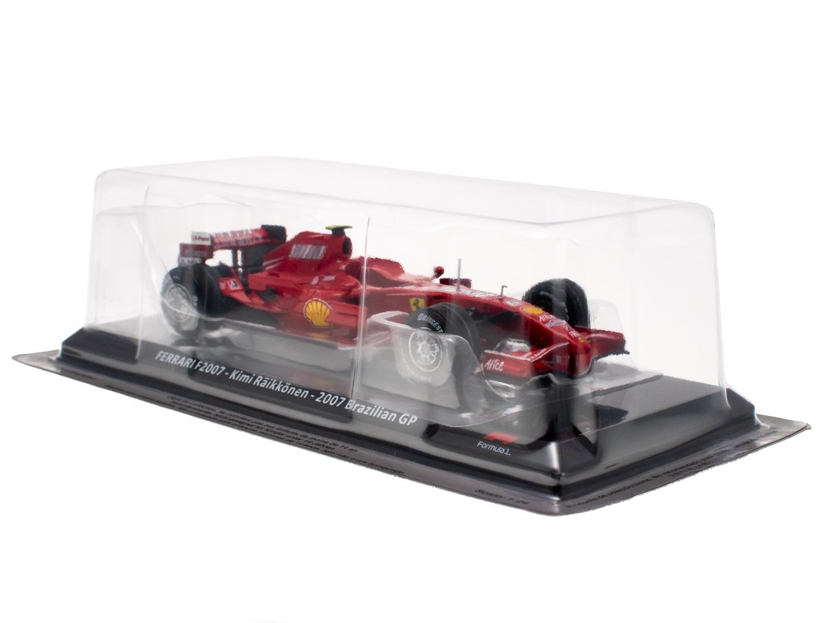 Formula 1 FERRARI F2007 Raikkönen 2007 Brazil GP 1:24 Diecast F1
