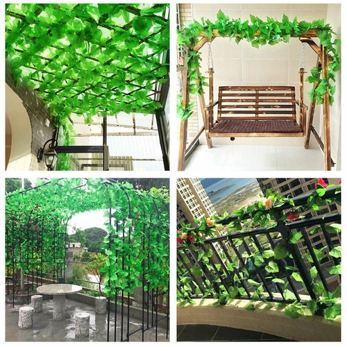 24X 2.2M Artificial Ivy Vine Fake Foliage Hanging Leaf Garland Plant Party Decor - Picture 4 of 8
