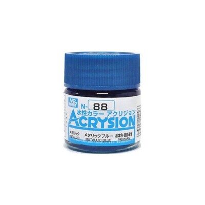 Mr Hobby - Gunze N-088 - Acrysion (10 ml) Metallic Blue - Neu