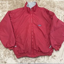 Vintage 1998 Patagonia Shelled Synchilla Jacket 28131 Made In USA Red XL