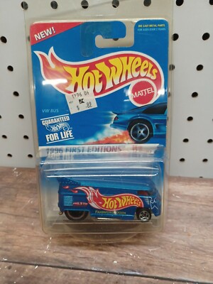 hot wheels 1996 first editions #6 of 12 VW bus #14912 | eBay