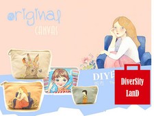 Canvas purse women purse women wallet