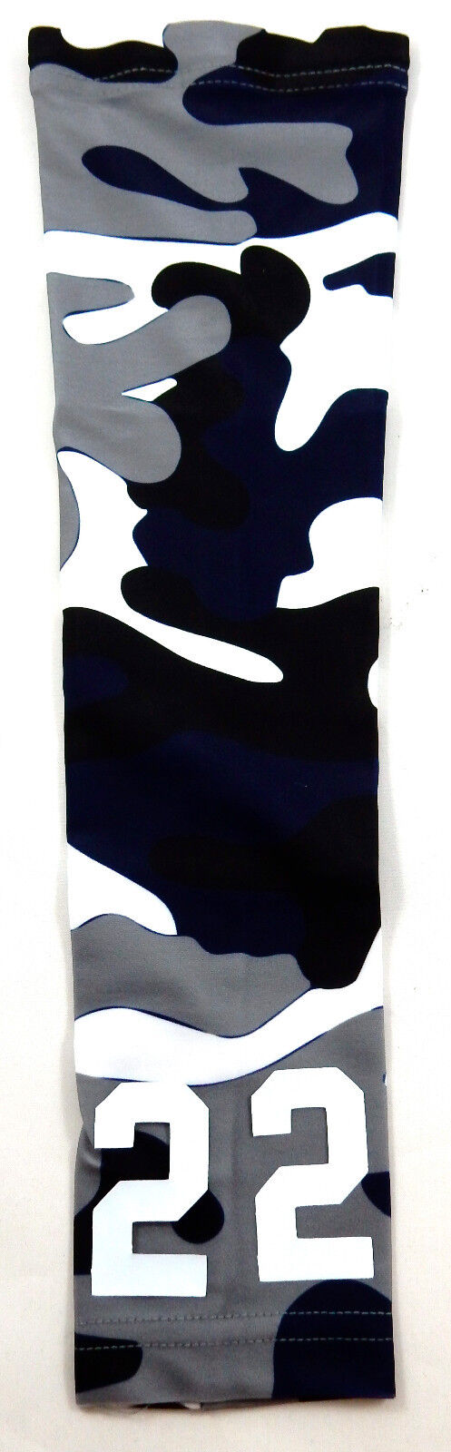 Jersey Number YOUTH LARGE Arm Sleeve Basket Camo Rare Navy Max 62% OFF Black Grey