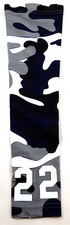 PICK YOUR NUMBER Youth Baseball Sports Arm Sleeve Woodland Camo Navy Black Gray