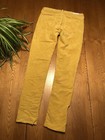 WOMENS AG ADRIANO GOLDSCHMIED THE STEVIE ANKLE YELLOW CORDUROY JEANS 25 X 28 EUC — photo 5
