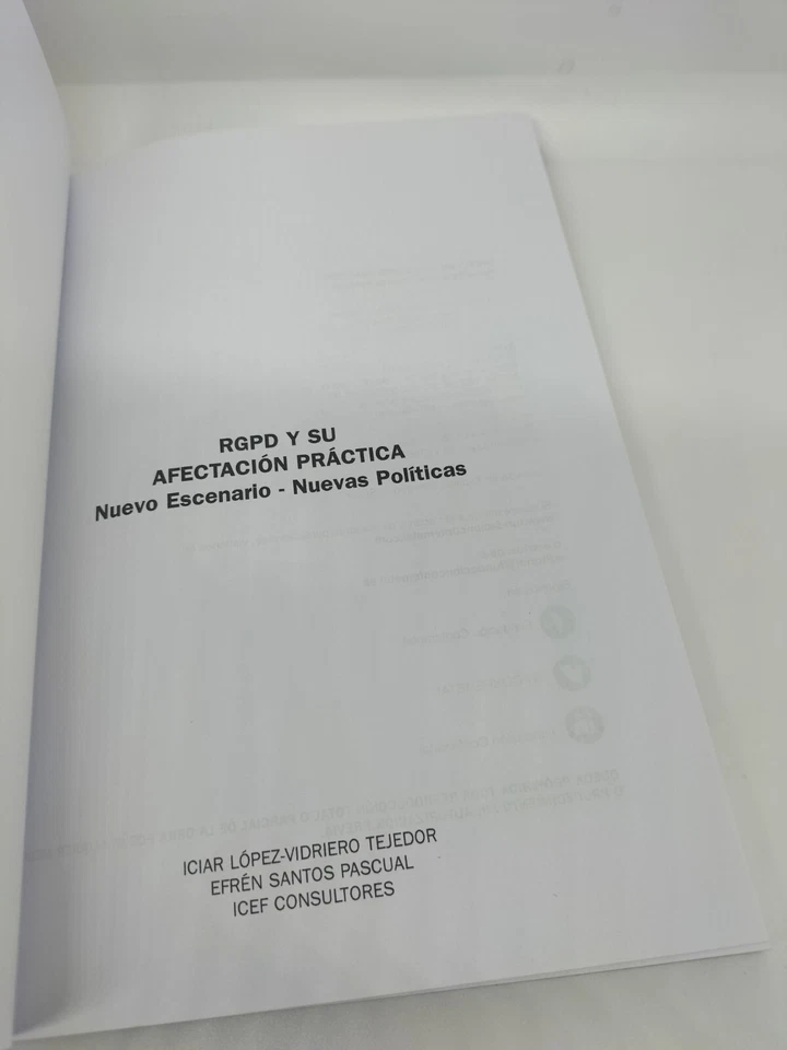 Libro RGPD y SU AFECTACIÓN PRÁCTICA - ISBN 9788416671885 - Imagen 4 de 4