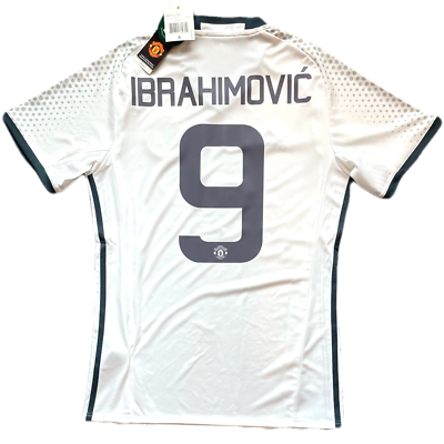 2016/17 Manchester United Third Jersey #9 Ibrahimovic Small adidas
