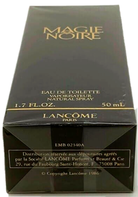 ❤️MAGIE NOIRE LANCOME,OLD VERSION,1.7oz.50ml.,spray sealed,Hard