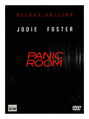 PANIC ROOM DELUXE EDITION 3 DVD DIGIPACK^^ NEUWERTIG ^^^ 1.Ed COLUMBIA Tristar