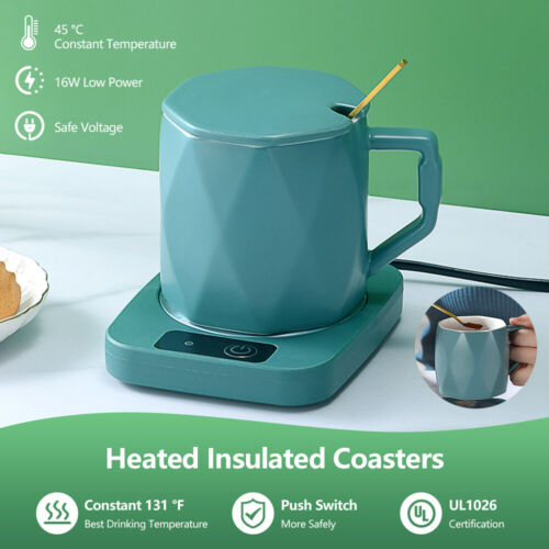<!--F#f_0-->Smart Electric Cup Mug Warmer Coffee Tea Milk Drink Auto Heater Pad Office Home<!--F/-->