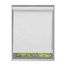 100%Blackout Waterproof Fabric Window Roller Shades,Thermal Insulated,UV Protect