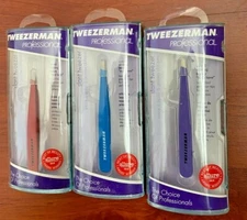 Tweezerman Stainless Steel Slant Tweezer Multiple Colors -Any choose