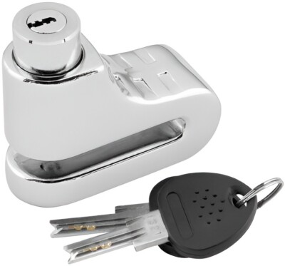 BikeMaster 132248 Chrome Bully Lock Disc Lock 5.5mm